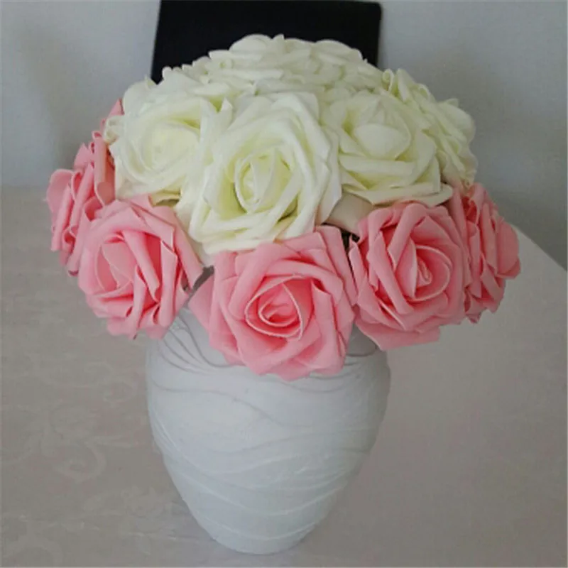 10 шт. искусственные розы из пенополиэтилена 11 цветов|pe foam|flower weddingbouquet rose |