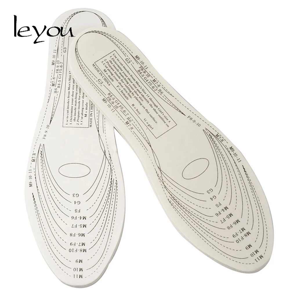 Стельки Leyou из пены с эффектом памяти стельки для обуви спортивные