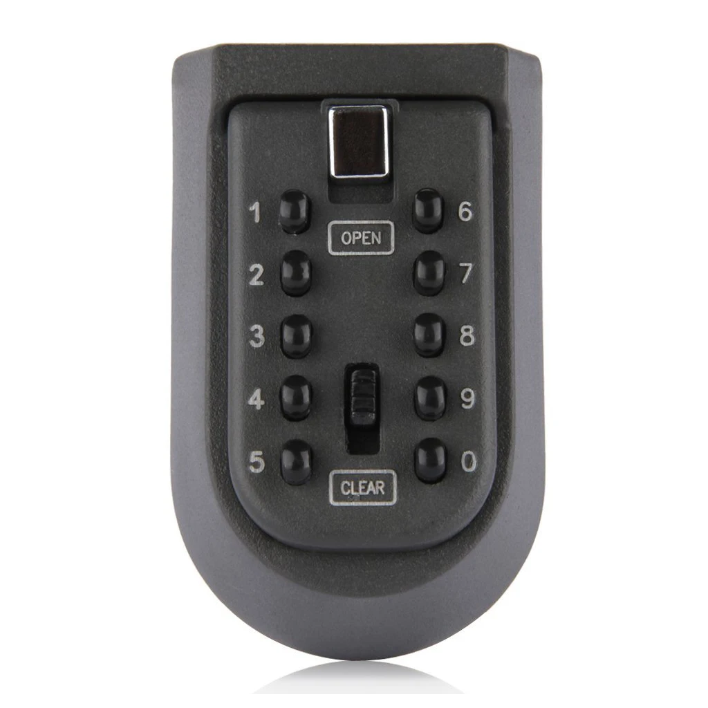 Настенный Ключ коробка для хранения ключевой сейф с 10-значный Комбинации замок |