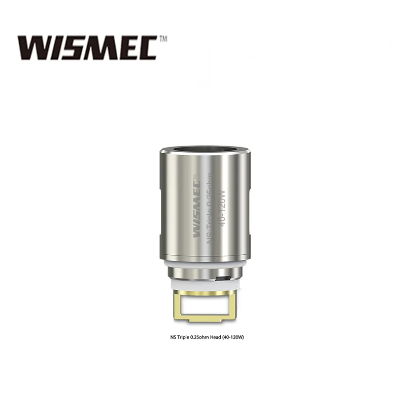 5 шт./лот Wismec WS02 0.25ohm головка 40 Вт 120 Вт/WS04 1.3ohm для wismec Elabo Tank Vape|coil head|head coiltriple coil |