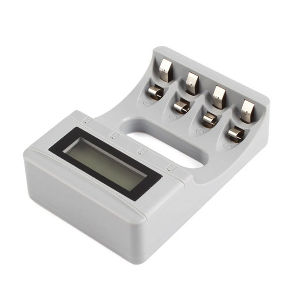 USB 4 слота светодиодный дисплей зарядное устройство AA/AAA Универсальный перезаряжаемый аккумулятор адаптер зарядки батареи зарядка