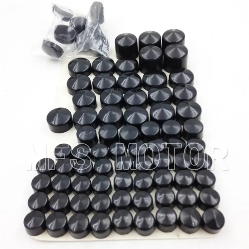 

Motorcycle Accessories Bolts Toppers Caps For Harley Road King Twin Cam FLH Model 1996-2006 BLACK