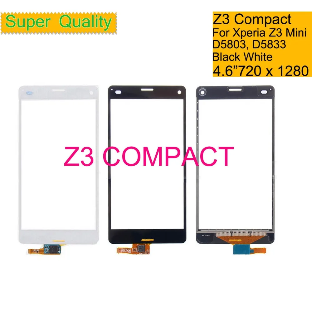 Сенсорный экран для Sony Xperia Z3 Compact Mini M55W D5803 D5833 дигитайзер сенсорного экрана