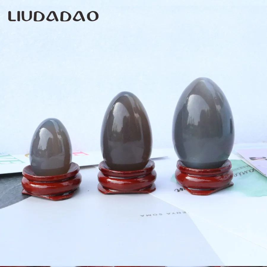 

Smooth Grey Carnelian Yoni Eggs Small Large Undrilled Eggs For Women Kegel Exerciser Pelvic Floor Yoni Eggs Body Care Relaxation