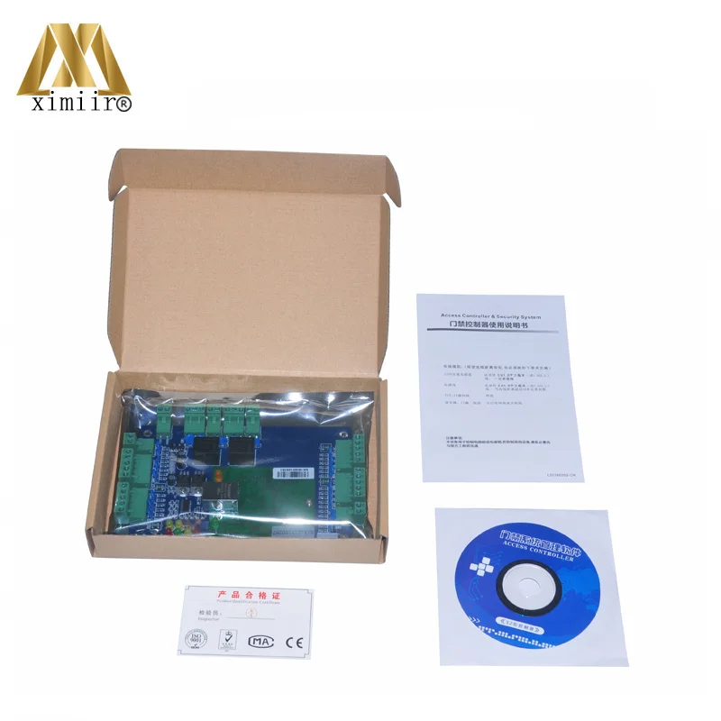 Two Door Access Control Panel LP02 Board TCP/IP 2 Doors System With Protect Box Battery Function | Безопасность и защита
