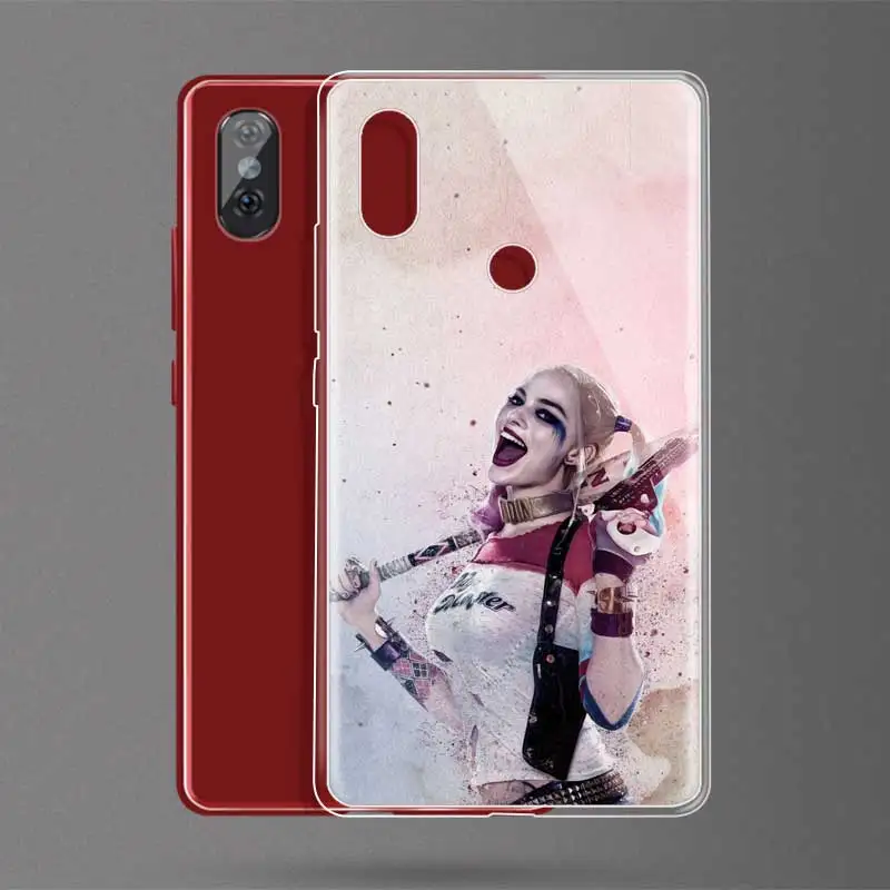DREAMFOX N046 &quot Харли Квинн &quotМягкий силиконовый чехол из ТПУ для Xiaomi mi x 3 A1 A2 5C 5X6 6X8 9