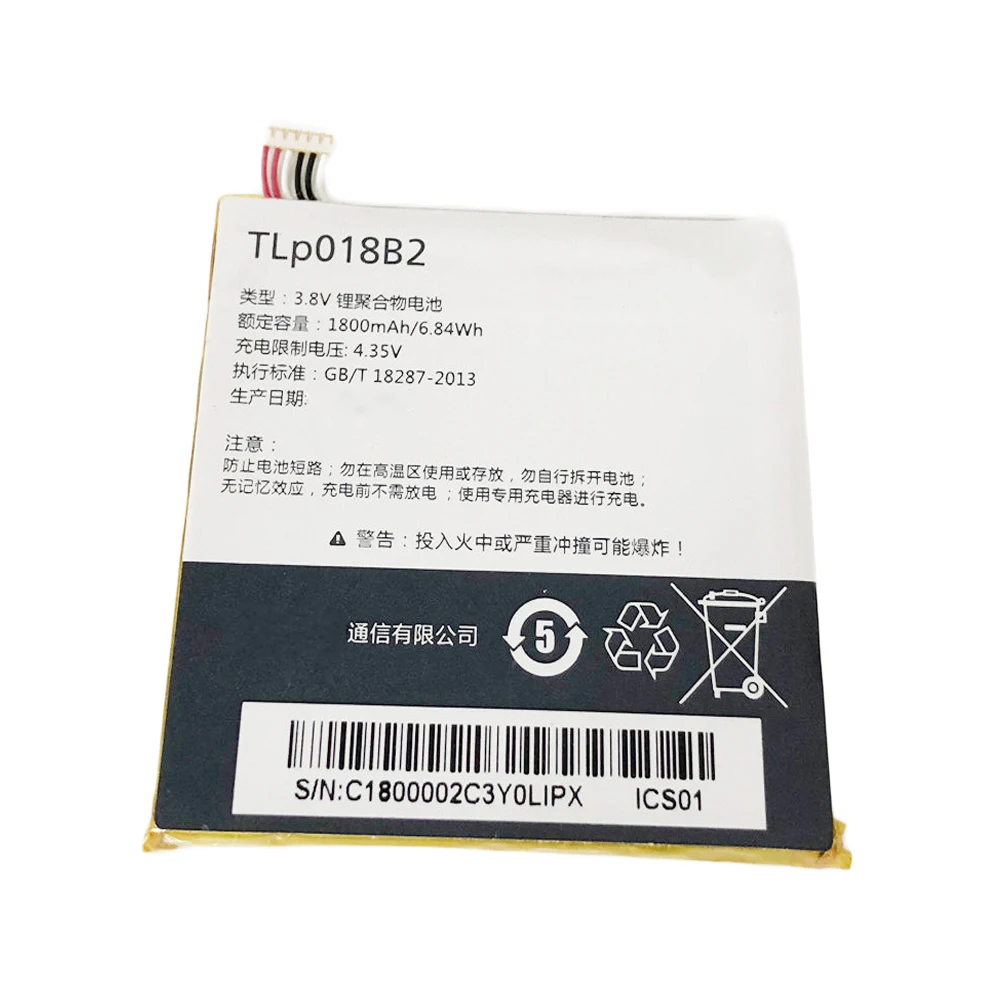 10 шт./лот TLp018B2 1800 мАч литий ионный аккумулятор для Alcatel One Touch Idol 6030 OT 6030D