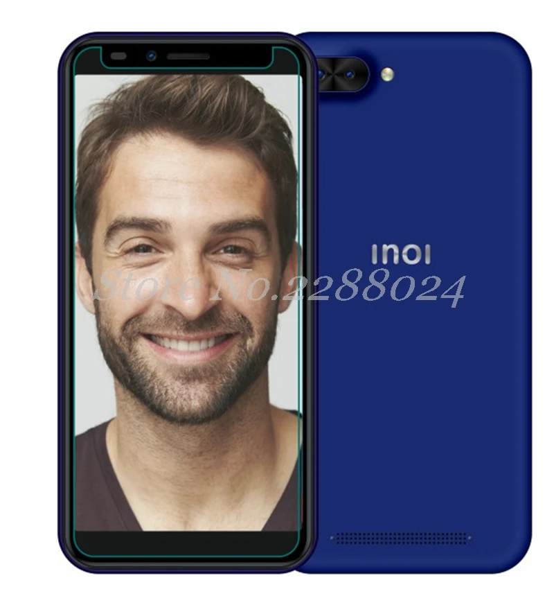 Закаленное стекло 9H для смартфона INOI 5i / Lite/Pro Взрывозащищенная защитная пленка