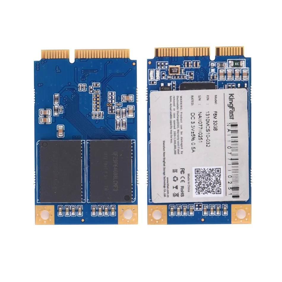 Kingfast F6M высокое качество внутренней SATA II/III MLC Msata 120 ГБ твердотельный жесткий hd