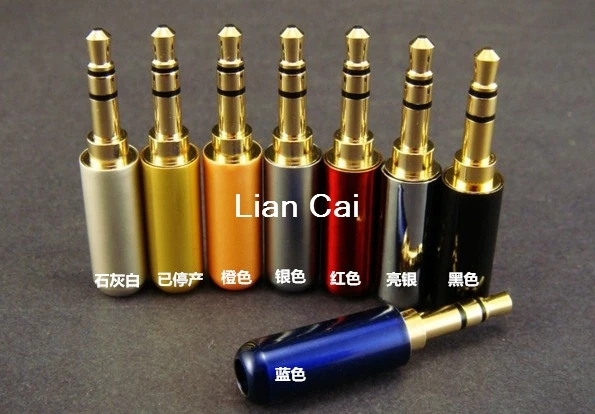 100 шт. позолоченный адаптер для наушников 3 5 мм | Обустройство дома