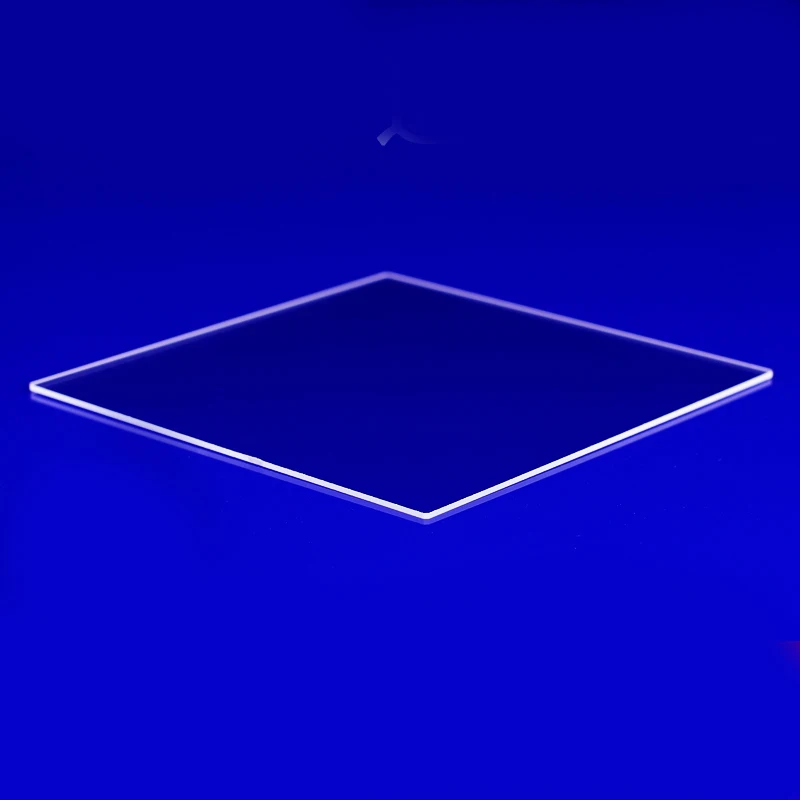 1 шт. Оптическое стекло квадратная горка высокая светоотдача 100x100x1 мм сильное