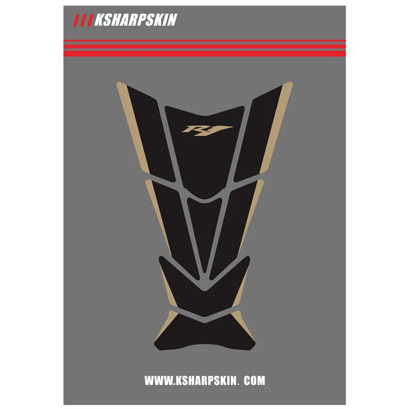 K-YG-YMH-R1-07 3D ADESIVI Стикеры Наклейка эмблемы защита танка Pad Cas Кепки подходит для YAMAHA R1 - Цвет: K-YG-YMH-R1-07