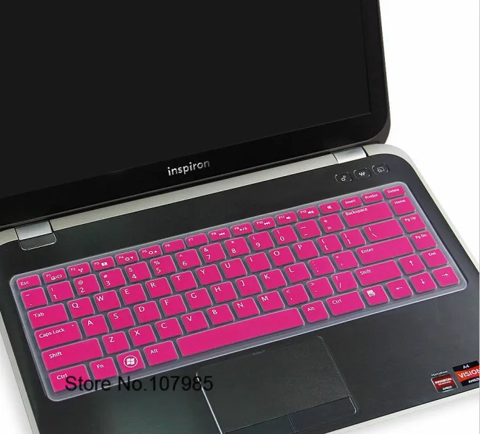 Мягкая силиконовая защитная пленка для клавиатуры Защитная Dell Vostro V5560 5560D V5560D 5560
