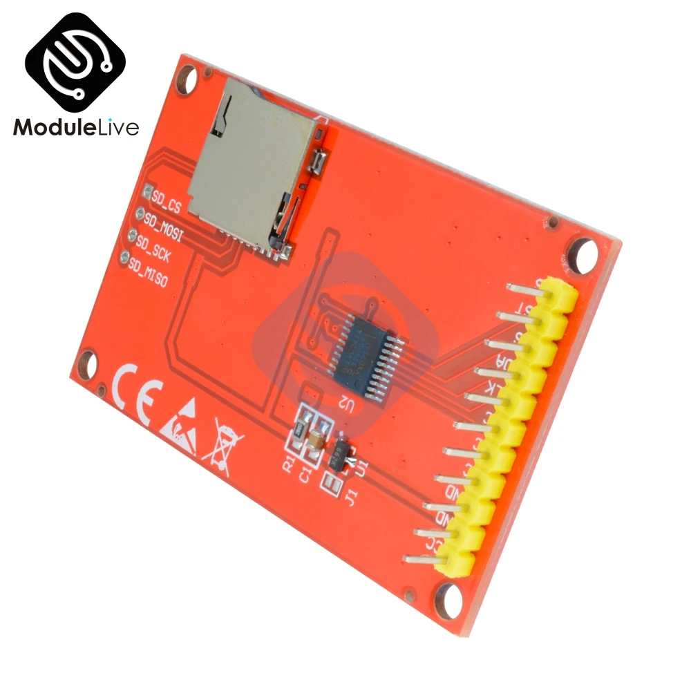 1 8 &quot1 дюймов TFT ЖК дисплей модуль ST7735S контроллер 128x160 8051 / AVR PIC /ARM/STM32 плата привода