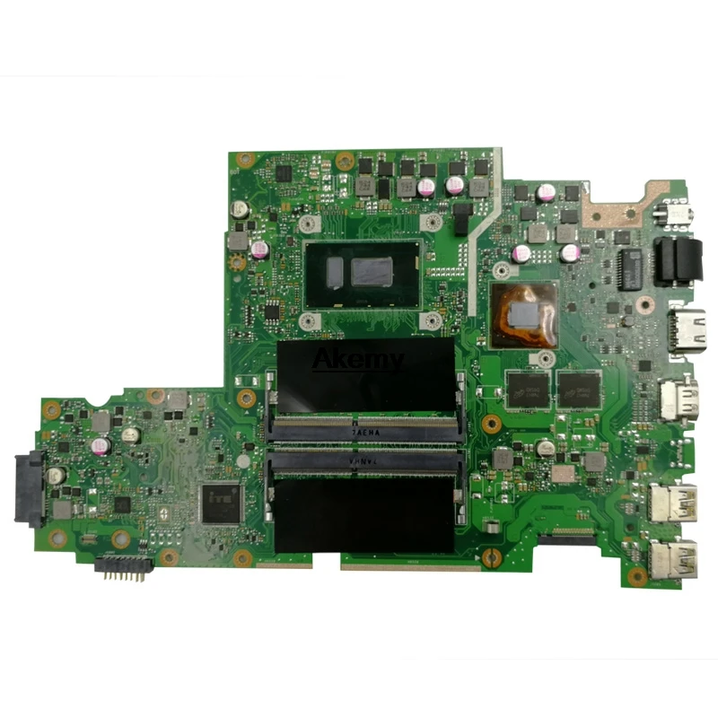 Материнская плата для ноутбука ASUS X542U X542UQ X542UN X542UR A580U материнская плата i5-8250 i7-8550 обмен