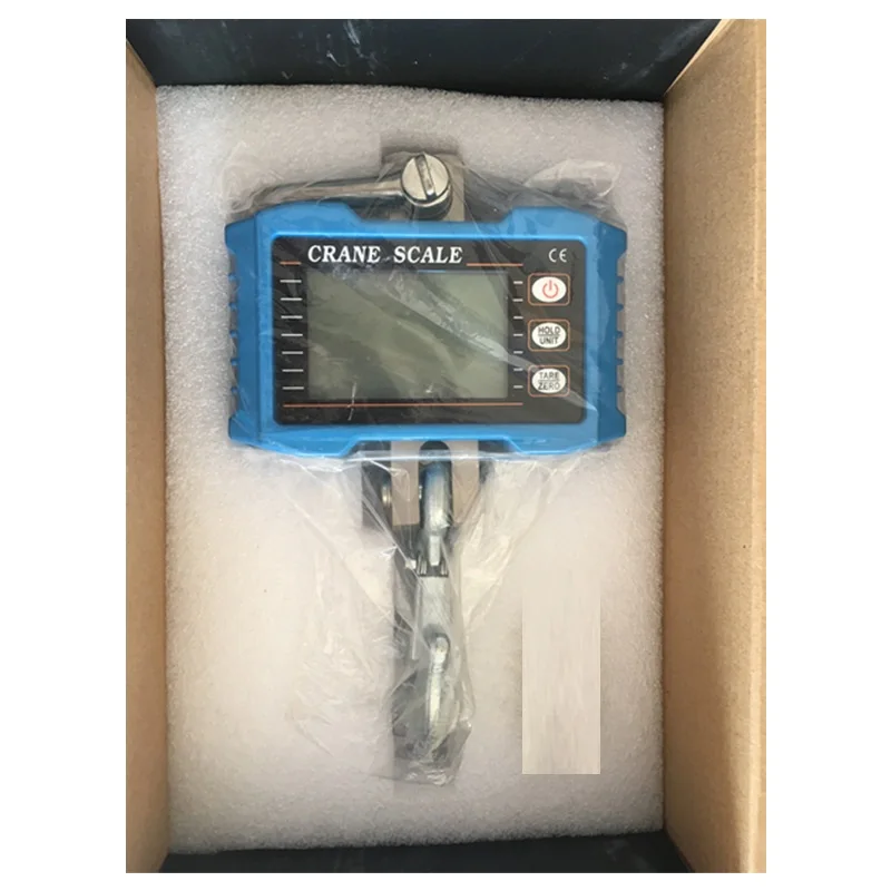 1000kg 1T Digital Crane Hanging Scale Heavy Duty Industrial LCD Display Hook | Инструменты