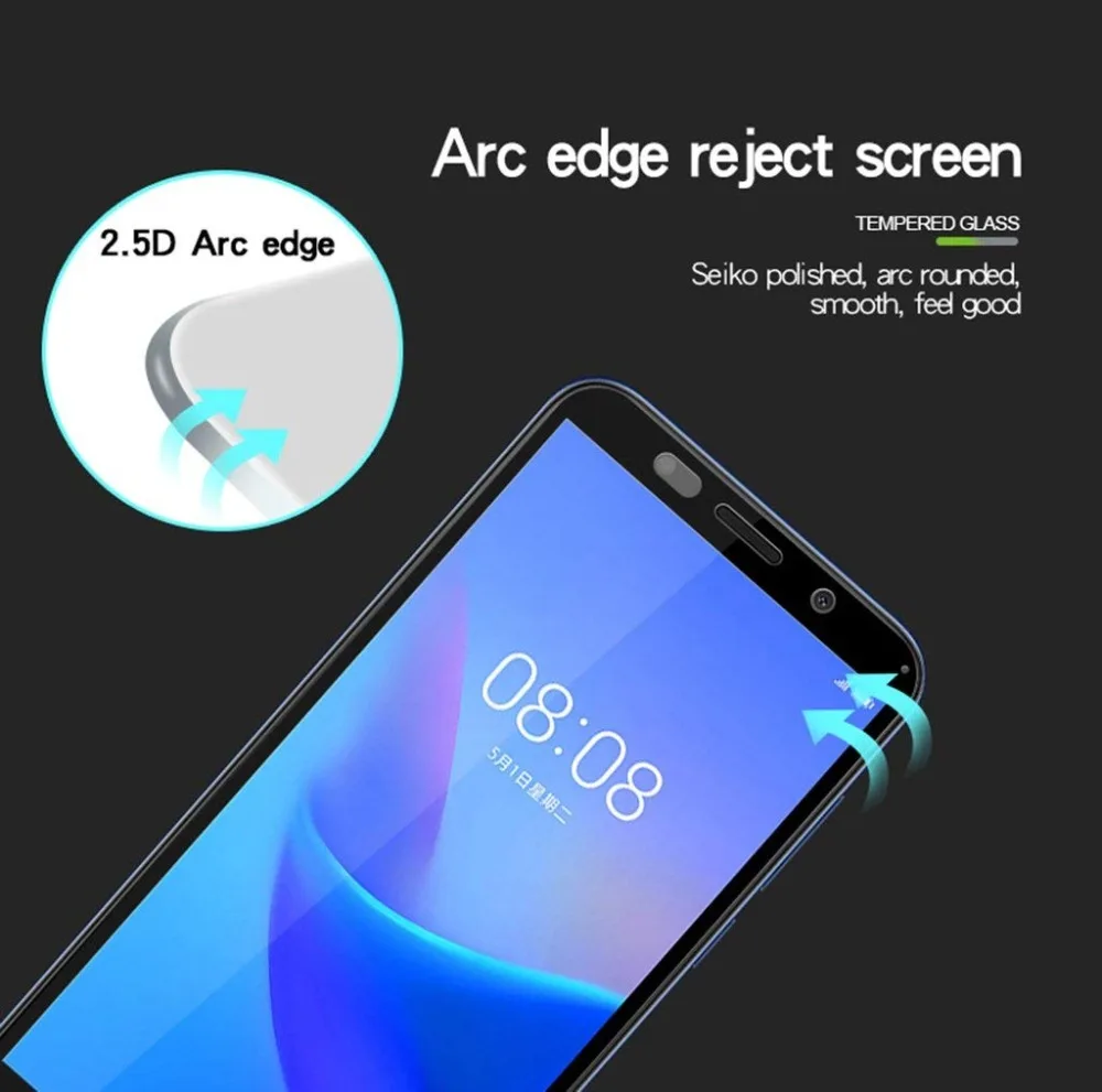 Закаленное стекло 9H для Huawei Y5 2018 5 45 &quotY5 Prime Защитное HUAWEI DUA L22 Y5Prime защита