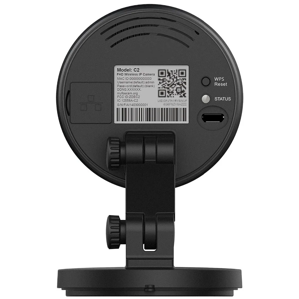 2018 Foscam C2 HD 1080 P безопасности Wi Fi ip камера с iOS/Android App ночного видения ПИР