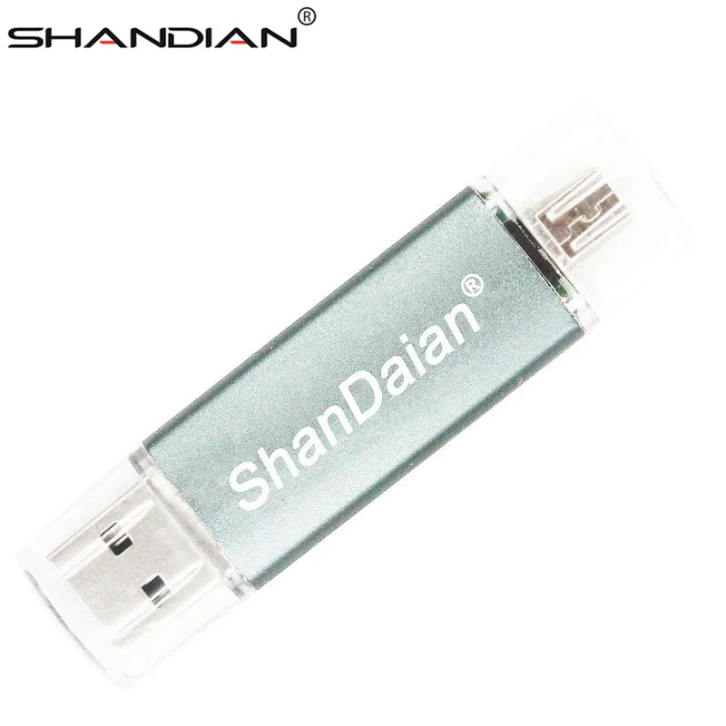 SHANDIAN двойное использование Android OTG USB флэш накопитель Pen Drive 4 ГБ 8 16 32 2 0 Флешка флеш