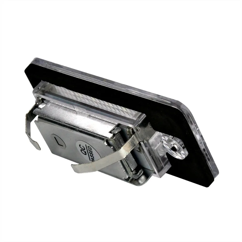 2 шт Автомобильный светодиодный номерной знак светильник 12V для Audi A3 A4 A6 S3 S4 B6 B7 C6 S6