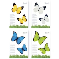 kawaii stickers sticky notes cute color butterfly n times memo pads notepad notebook bookmark office school supplies stationery