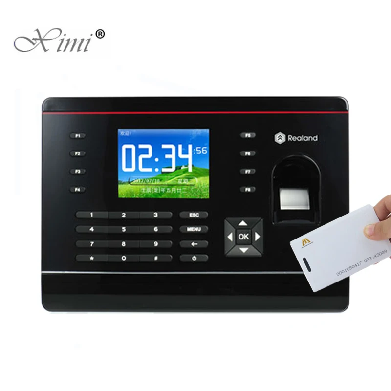 

A-C061 P2P Cloud Service Fingerprint And RFID Card Time Attendance Biometric Fingerprint Time Recording Time Clock With TCP/IP