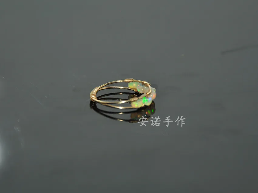 Бесплатная доставка кольцо с натуральным опалом овальным огненным камнем по