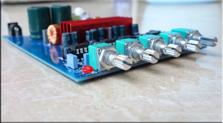 Плата цифрового усилителя мощности TPA3116D2 2 1 Bluetooth 4 2x50 Вт + 100 сабвуфер | Электроника