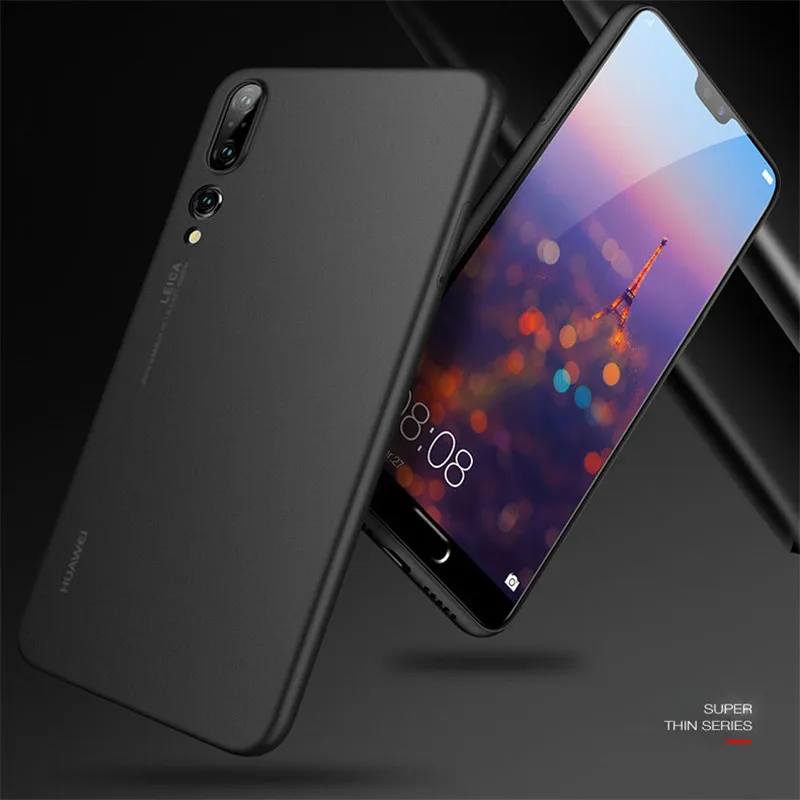 Для huawei P20 Pro Ультратонкий матовый телефон случае для PP Материал защитный