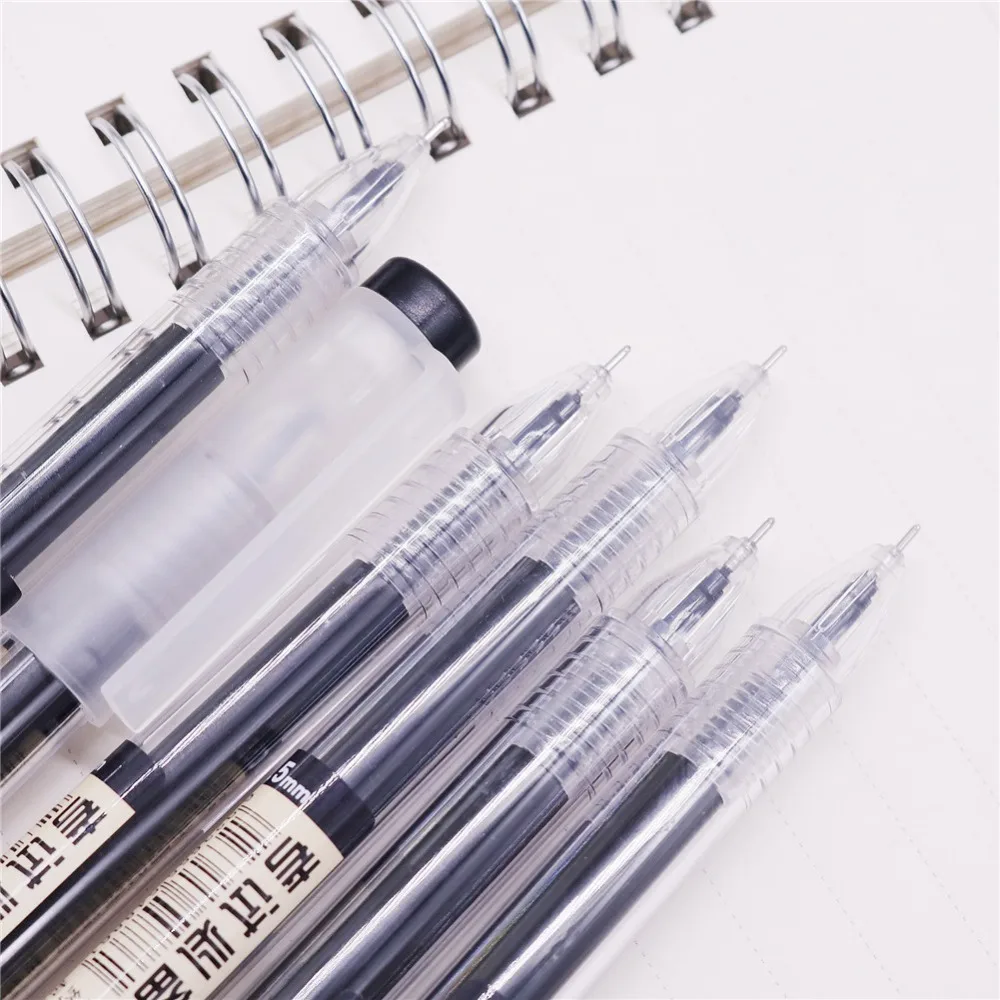 MUJI Стиль японский гелевая ручка 0,5 мм черные, голубые чернила Maker ручка школьные канцелярские студенческий экзамен записи поставка канцтоваров