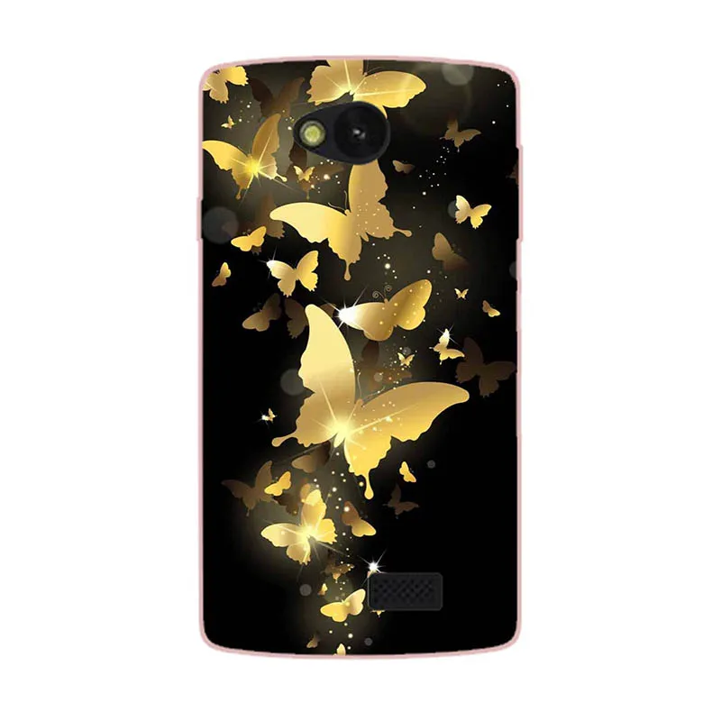 Модный чехол с рисунком для LG Optimus Dual D285 D280 D325 D320 L80 L90 F60, чехол для телефона с изображением кота и пейзажа - Цвет: M110
