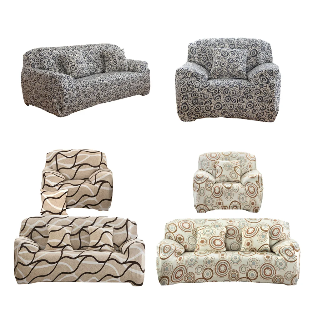 Универсальный мягкий эластичный чехол для дивана большой 1/2/3 seater19|Чехлы диванов|