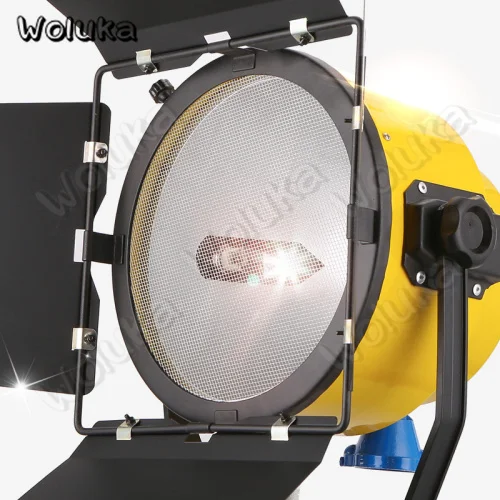 2000 Вт желтая головная лампа фокусировка мягкий свет теплый цвет камера студия