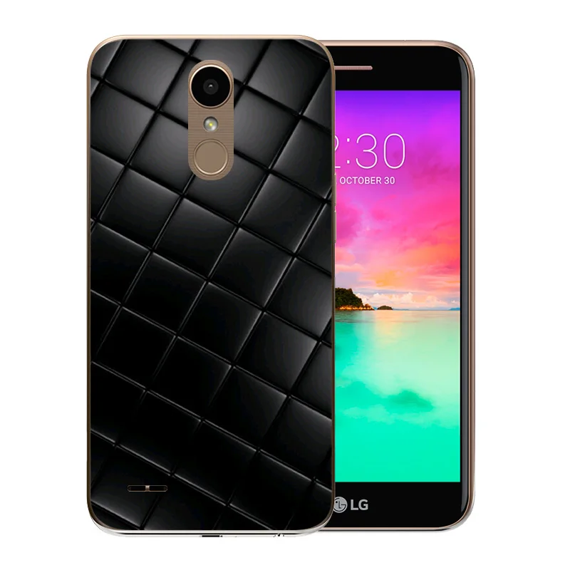 Роскошный гибкий чехол для LG K10 2017 чехлы телефонов M250 M250N X400 мягкий силиконовый