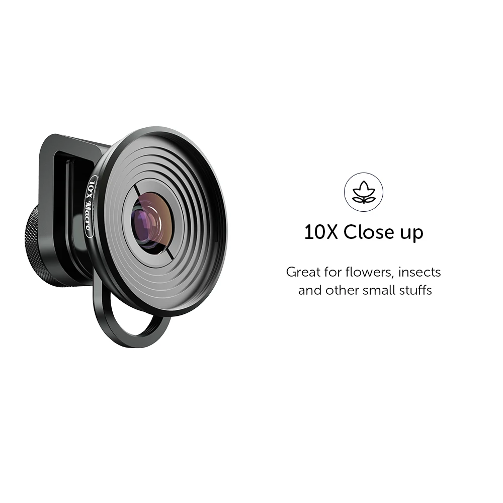 APEXEL HD 10X Супер Макро объектив телефон камера мобильный макрообъектив для iPhone x xs max samsung s9 s10 Xiaomi Redmi все смартфоны