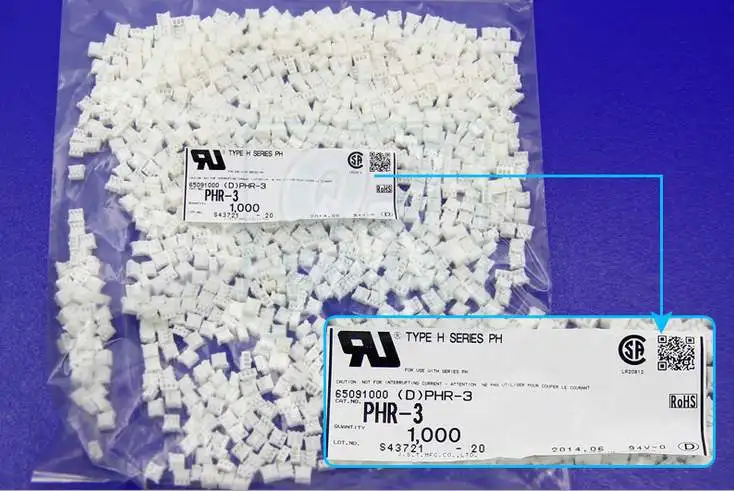 PHR 3 CONN корпус PH 3POS 2 0 мм белый разъем клеммы 100% новые детали|parts|connector |