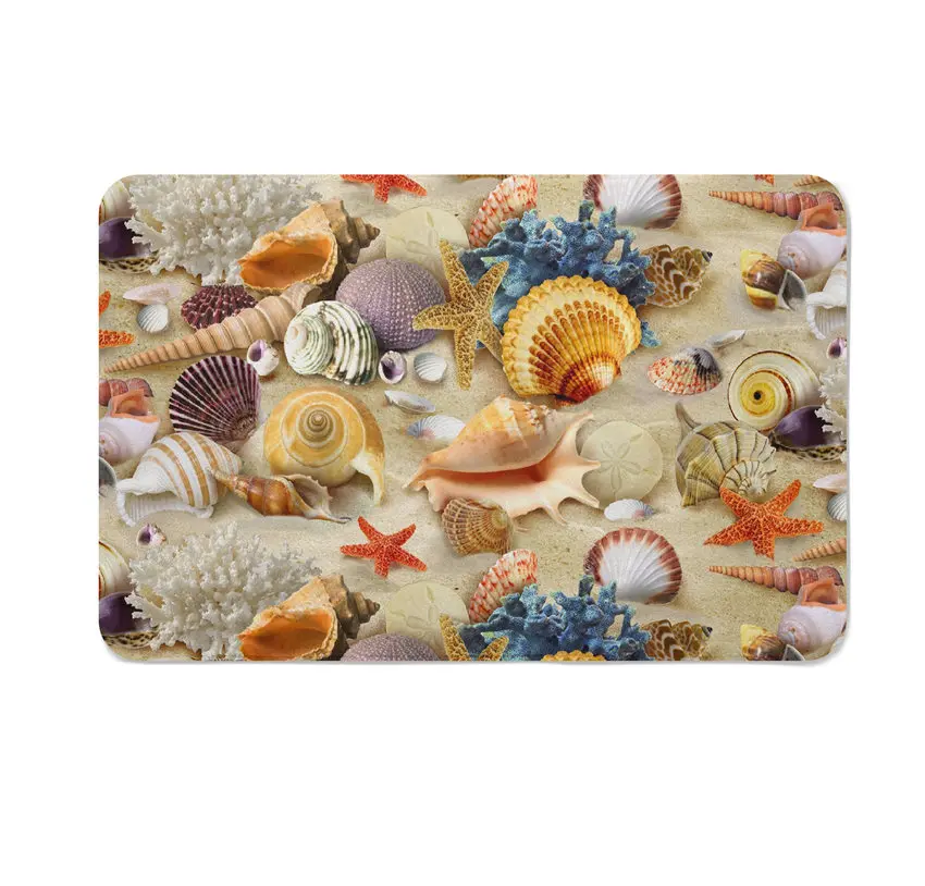 Коврик для пола в стиле средиземноморского океана морская звезда домашний декор