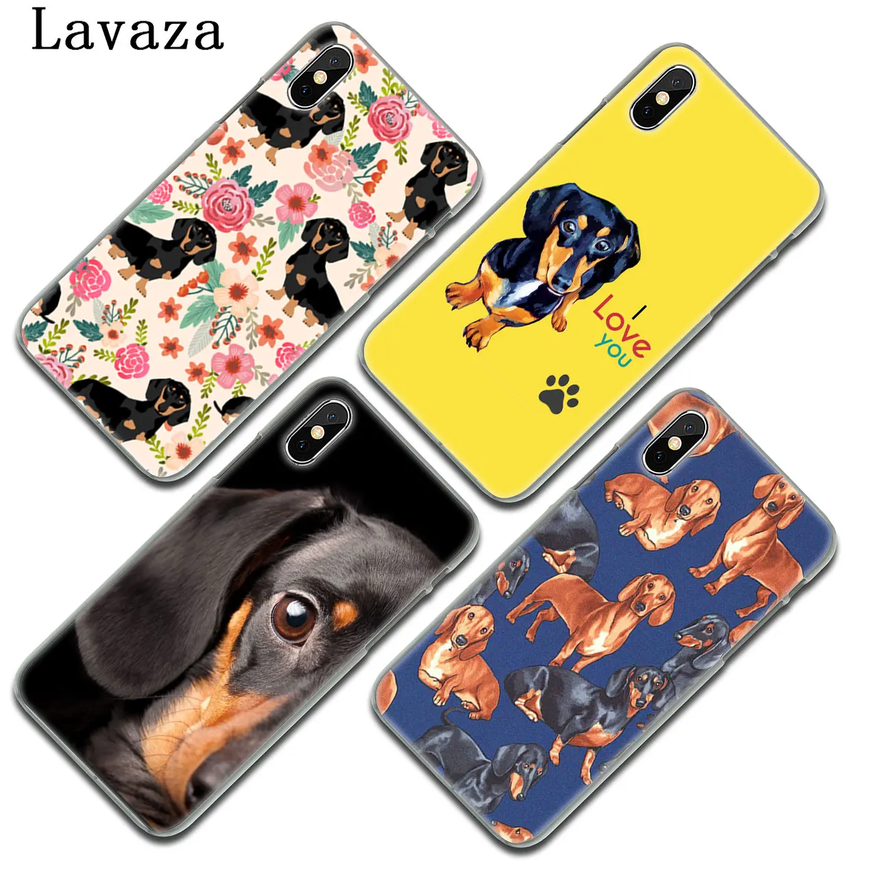 Твердый чехол для телефона Lavaza Dachshund dog Для iPhone XR X XS 11 Pro Max 10 7 8 6 6S 5 5S SE 4 4S