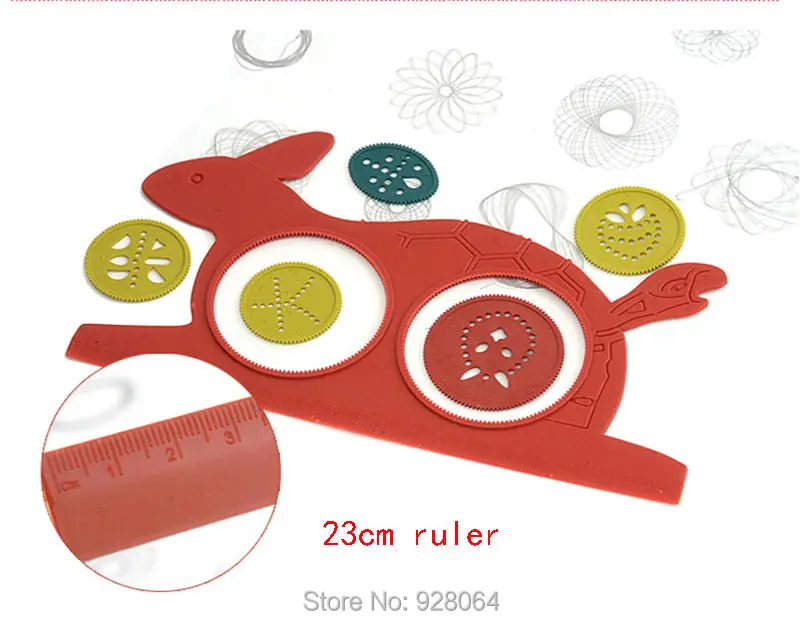 Волшебная черепаха кролик инструмент для рисования Обучающие игрушки детские