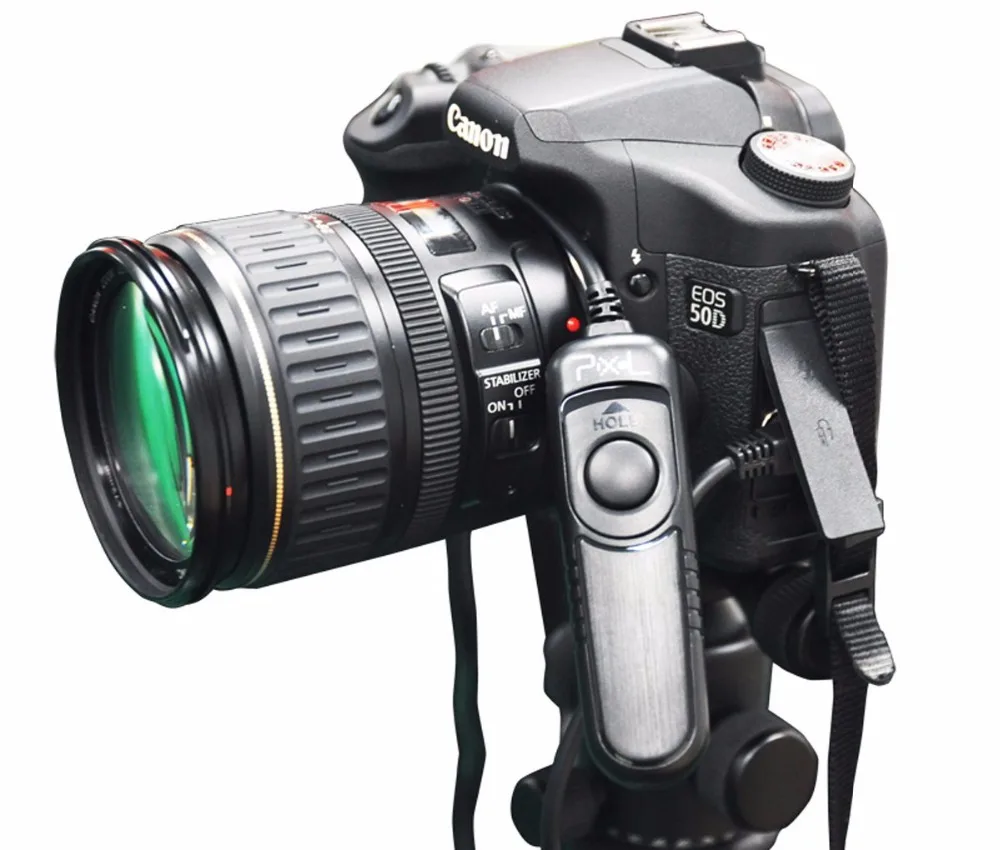 Pixel RC 201/N3 Пульт Дистанционного Спуска Затвора КОСТЮМ Выпуска Для CAN EOS 7D 6D 5D 50D 40D 30D
