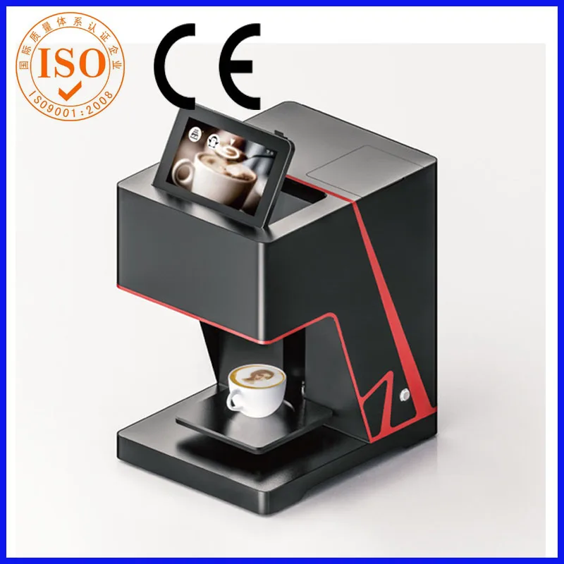 Съедобные чернила принтер для художественных напитков еды Селфи кофе с Wi Fi