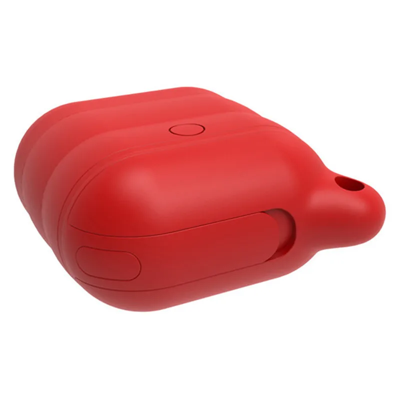 DOITOP беспроводной Air pods силиконовый чехол полное покрытие защитный чехол s с крючком для Apple Airpods Air Pods аксессуары для наушников