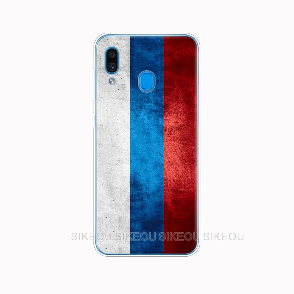 Чехол для samsung A50 чехол для Galaxy A50 A60 A10 A30 A40 A70 50 A9 A7 русский американского и британского флага; герб - Цвет: 72513