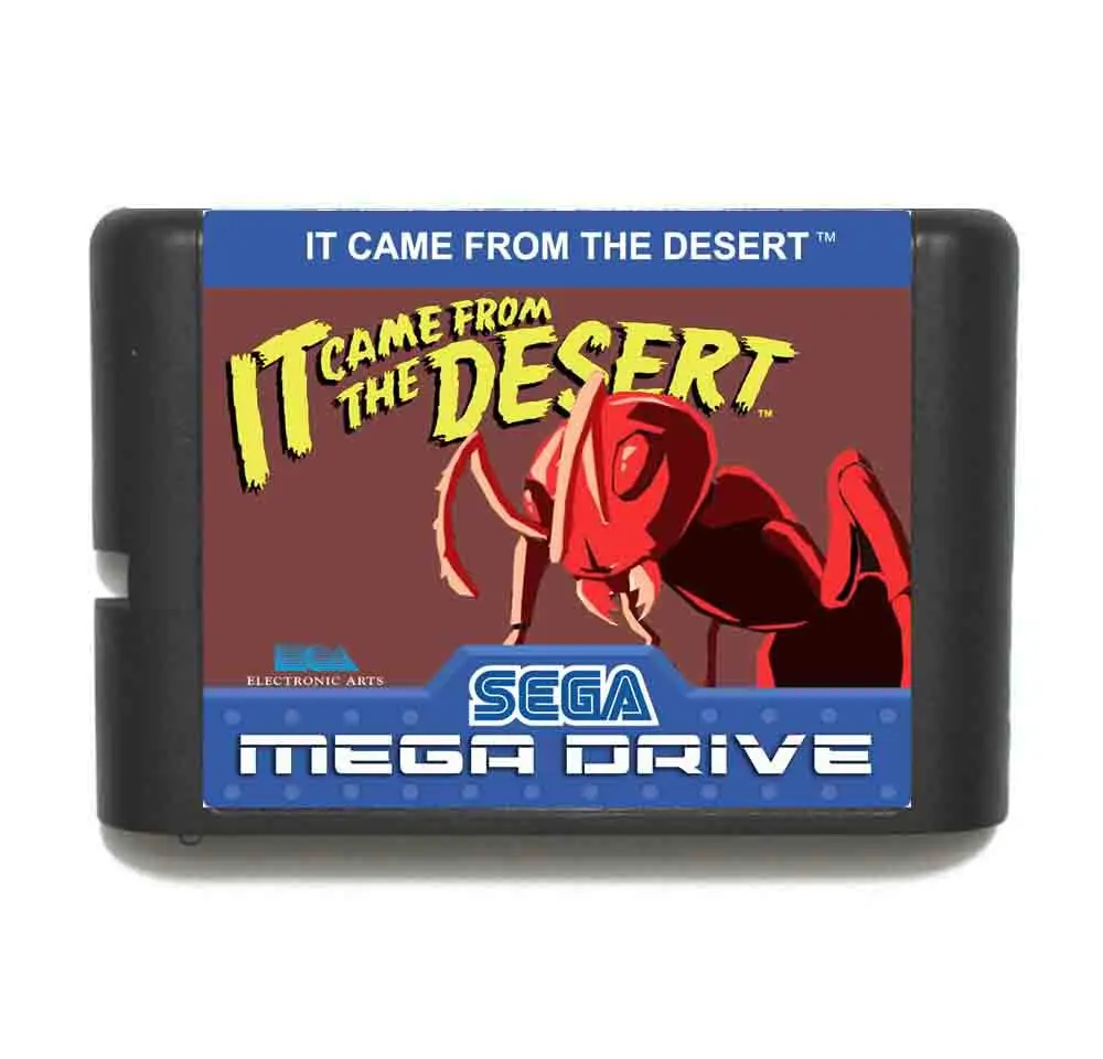 Пришло из пустыни 16 бит MD игровая карточка с розничной коробкой для Sega