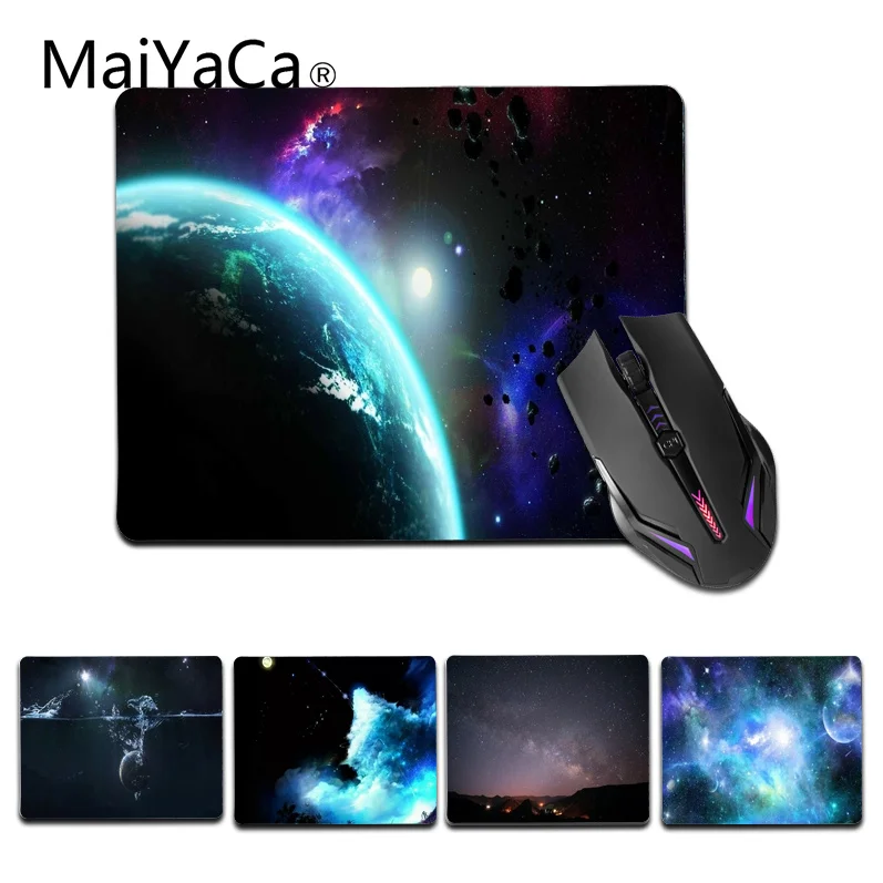 

MaiYaCa Новый Дизайн Планета DIY дизайн изображения игровой коврик для мыши Размер для 25x29 см резиновые коврики