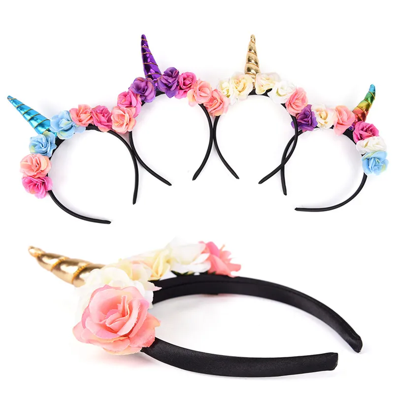 1 шт. повязка в виде единорога для праздника вечеринок головной убор принцессы