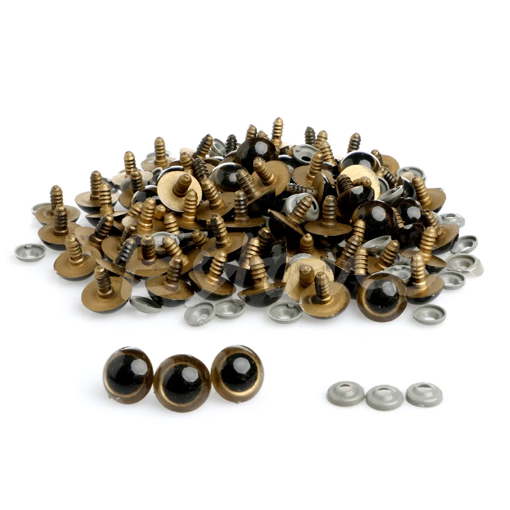 Симпатичные пластиковые безопасные глаза для медведей кукол животных