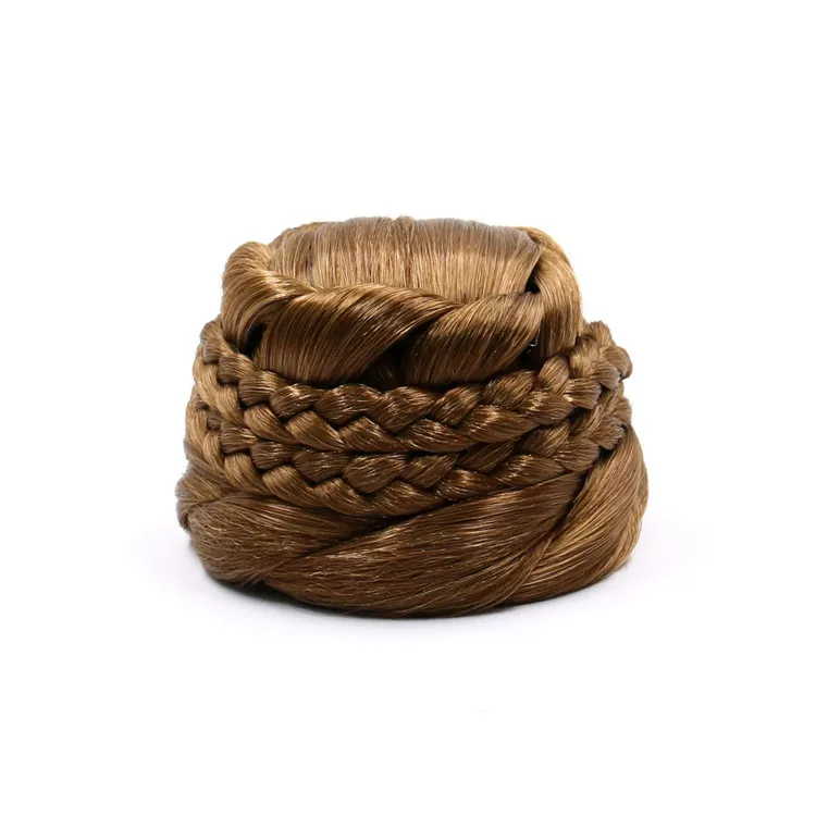 Женщины-Русый Волос Chignon Женский Годен Шиньон |