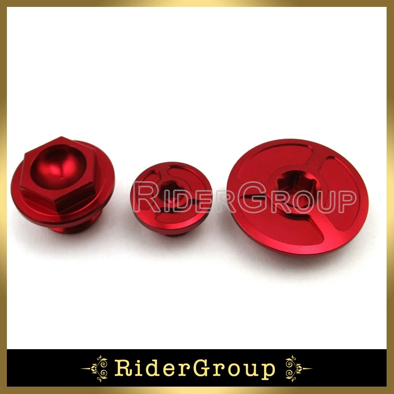 CNC Billet Alum Engine Timing Oil Filter Plugs For Honda XR250 Baja Motard TRX400EX TRX450R/ER ATV Quad | Автомобили и мотоциклы