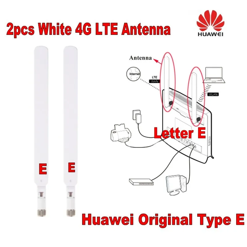 

GENUINES Huawei B612 Antenna pair 2X External Antenna Original Type E (Router not included)